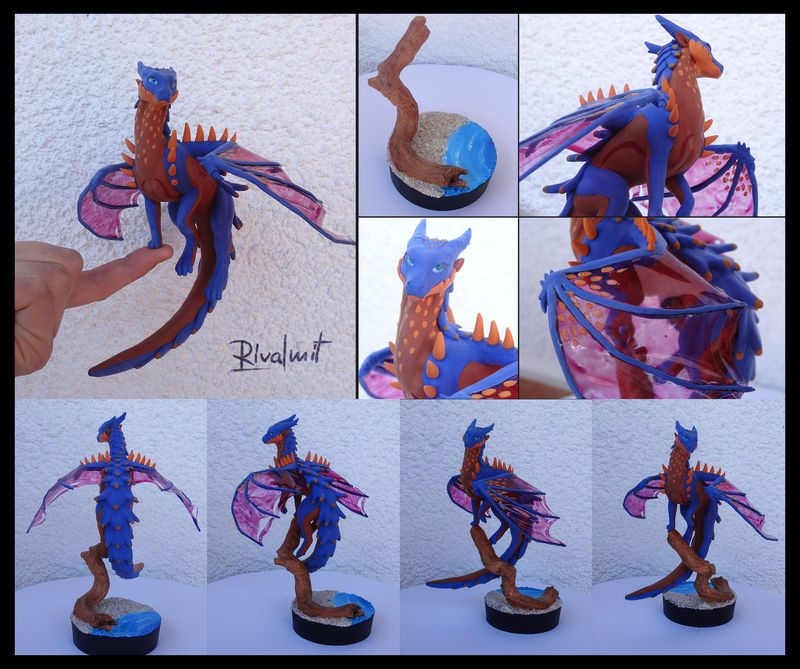 Rasha Companion dragon commission companion sculpture balaning