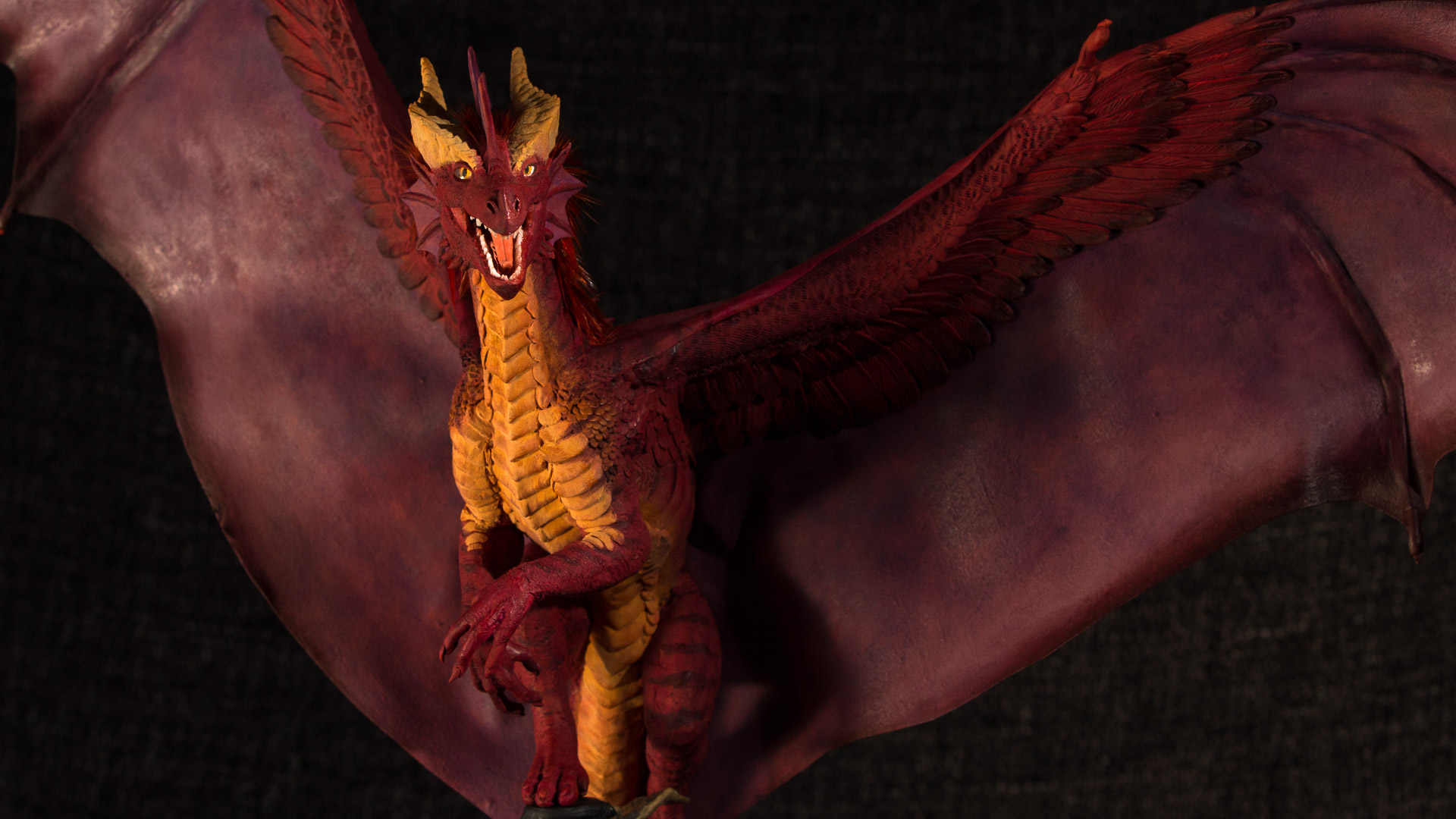 Big Dragon Companion Sculpture