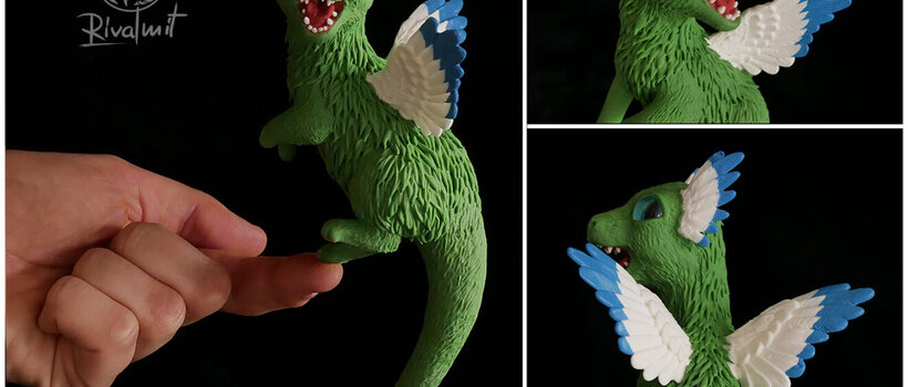 Mayef The Dream Dragon  sculpture dragon commission