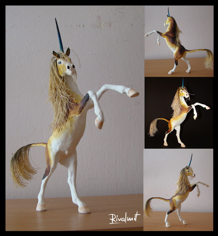 horse unicorn sculpture Unicorns