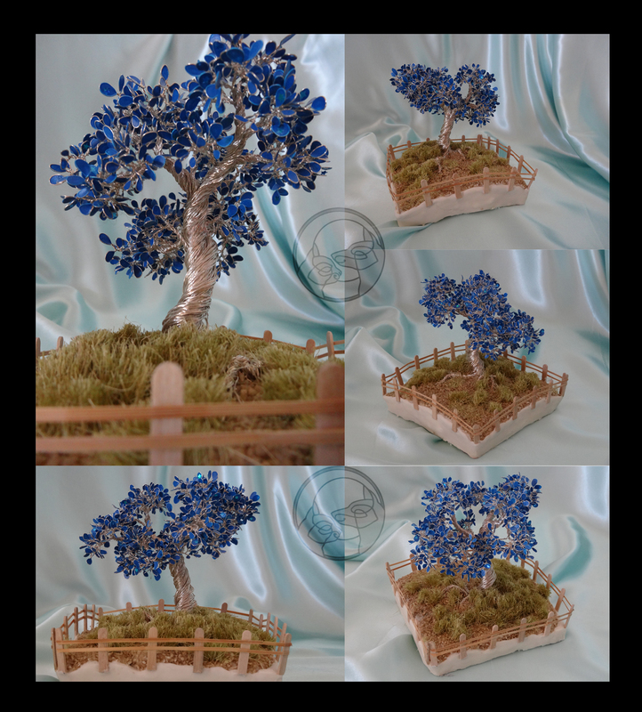 bonsai wire tree miniature sculpture Bonsai tree
