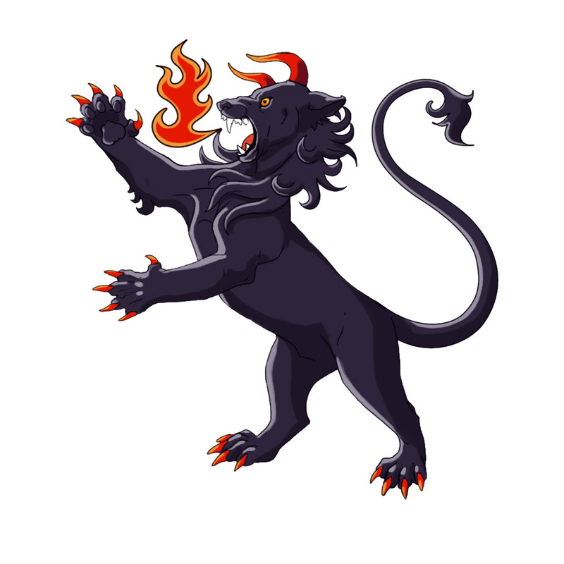 slovenia emblem mascot panther carantania digital digital drawing Slovenia furs emblem 