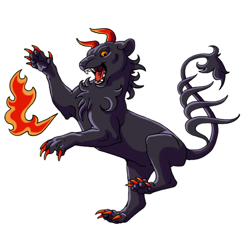 slovenia emblem mascot panther carantania digital digital drawing Slovenia furs emblem 