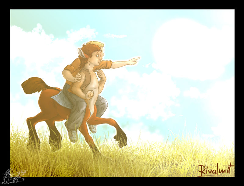centaur digital drawing horse boy digital Digital Drawings Centaur and a boy Digital Drawings