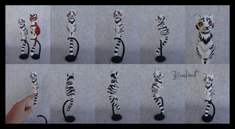 sculpture companion tiger Sculptures mini  brother  companion tiger Sculptures