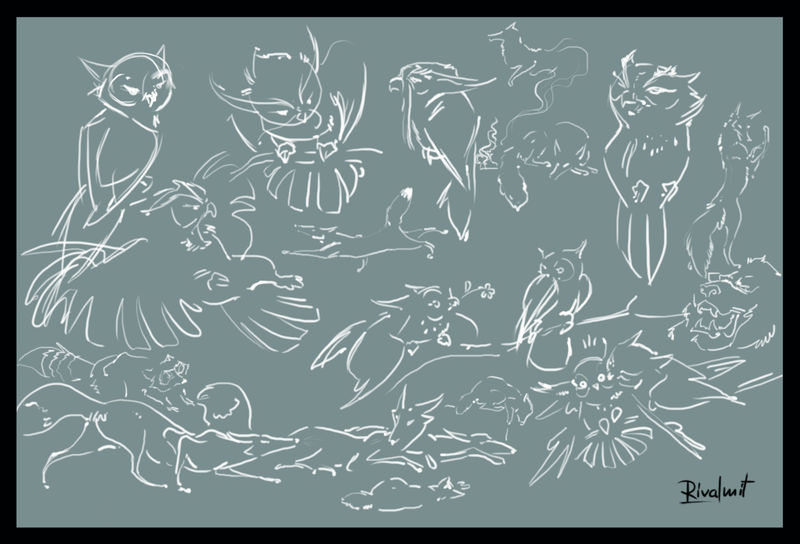 drawing sketches sphinx lion owl mythology Drawings Sketch dump Drawings