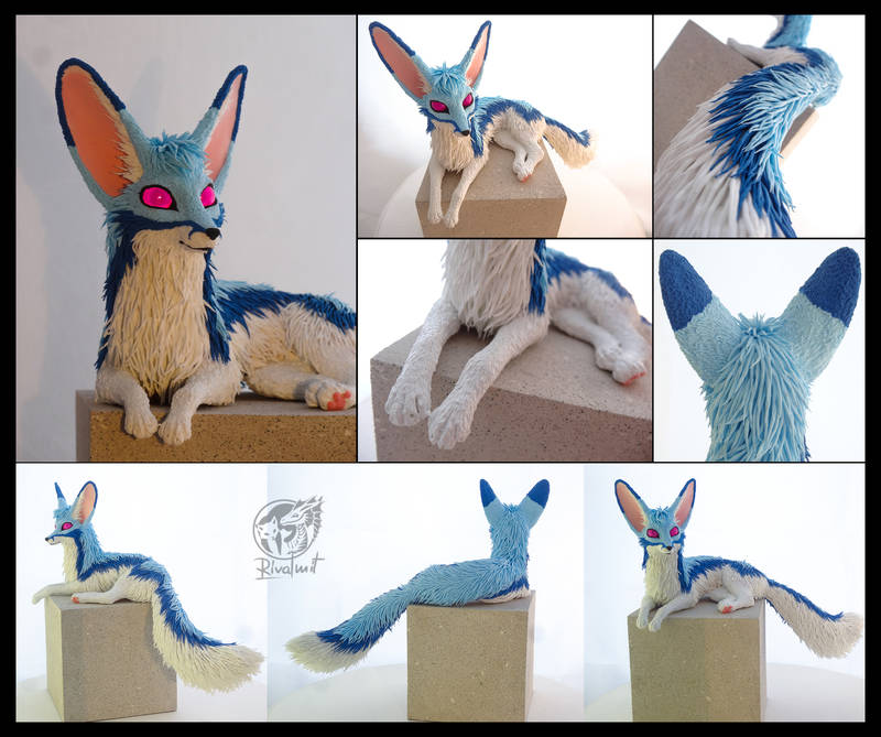 Racefox  sculpture fox