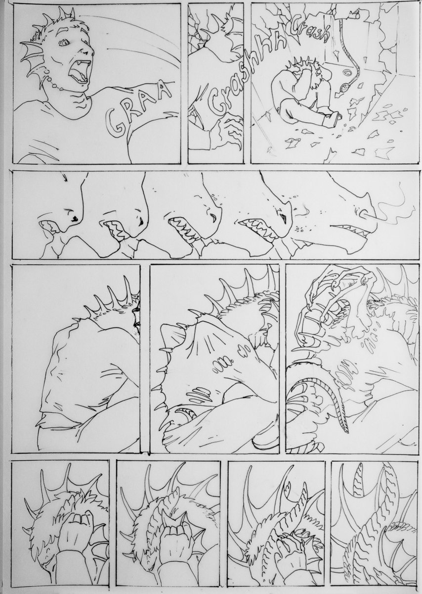 dragon transformation comic human story Transformation human to dragon