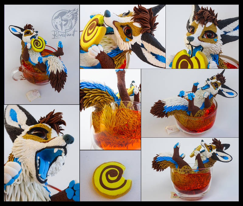 Kashmere trade sculpture kashmere fox fenec tea trade