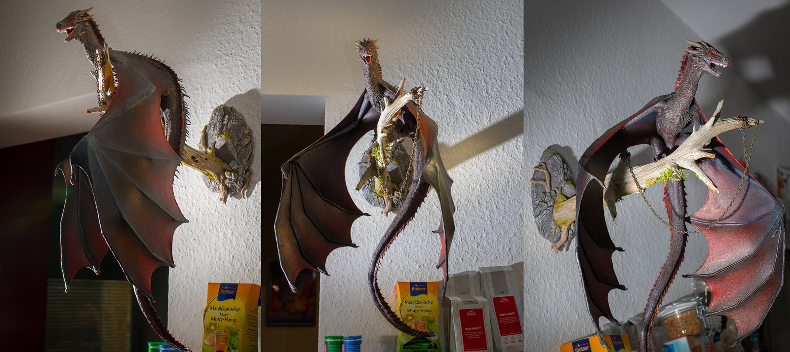 sculpture art drogon dragon wyvern got gameofthrones realistic wall sculpture Game of Thrones  Drogon 