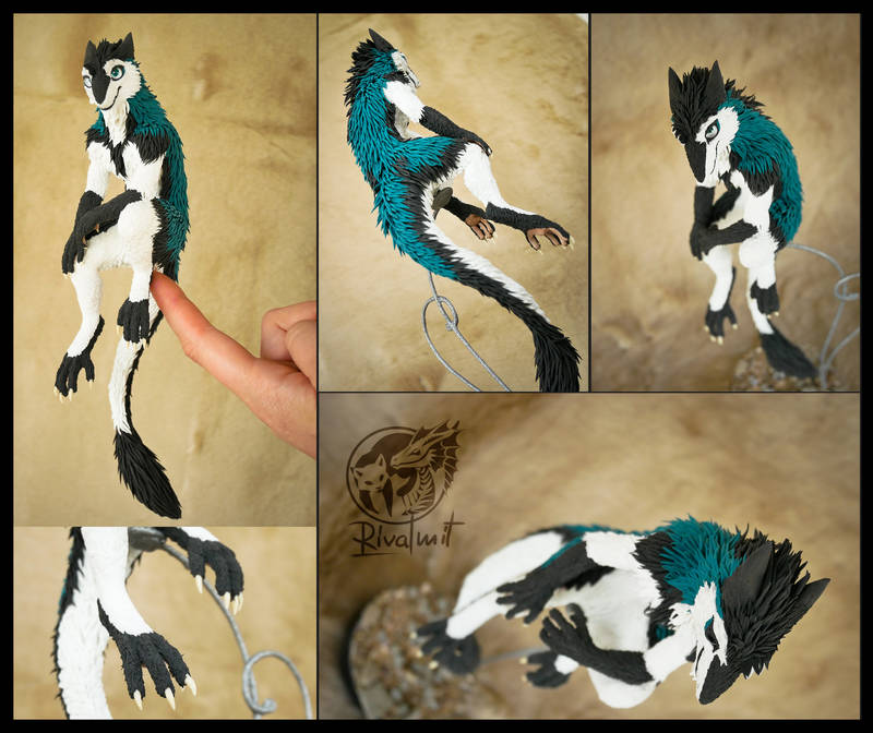 Sergal Arden commission sergal furry companion balancing anthropomorphic