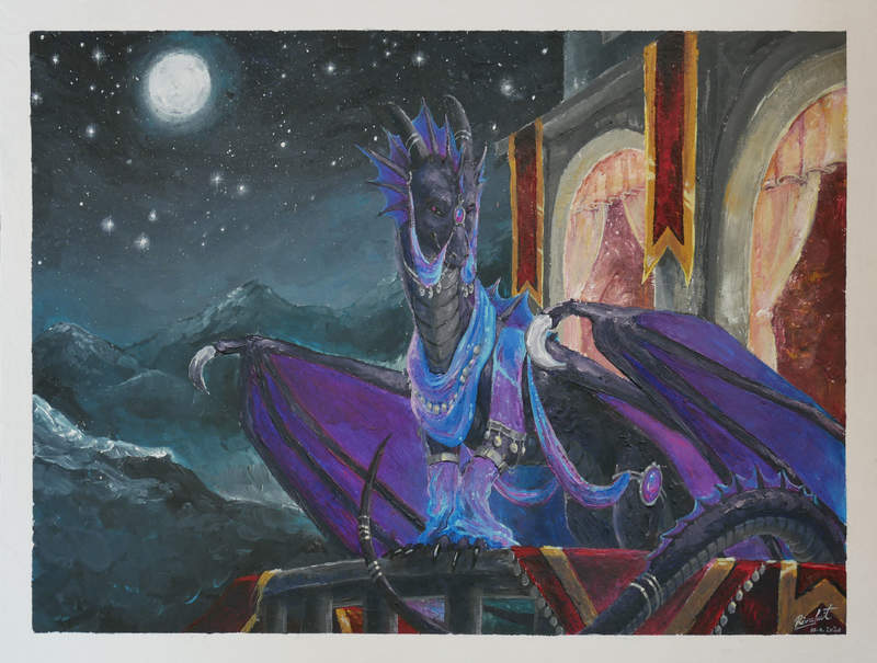 painting speedpainting dragon Paintings Gale speedpainting Paintings