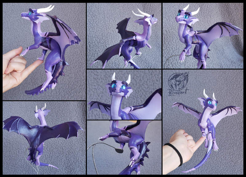 commission sculpture balance companion dragon Sculptures Commission companion FreeClaw Sculptures