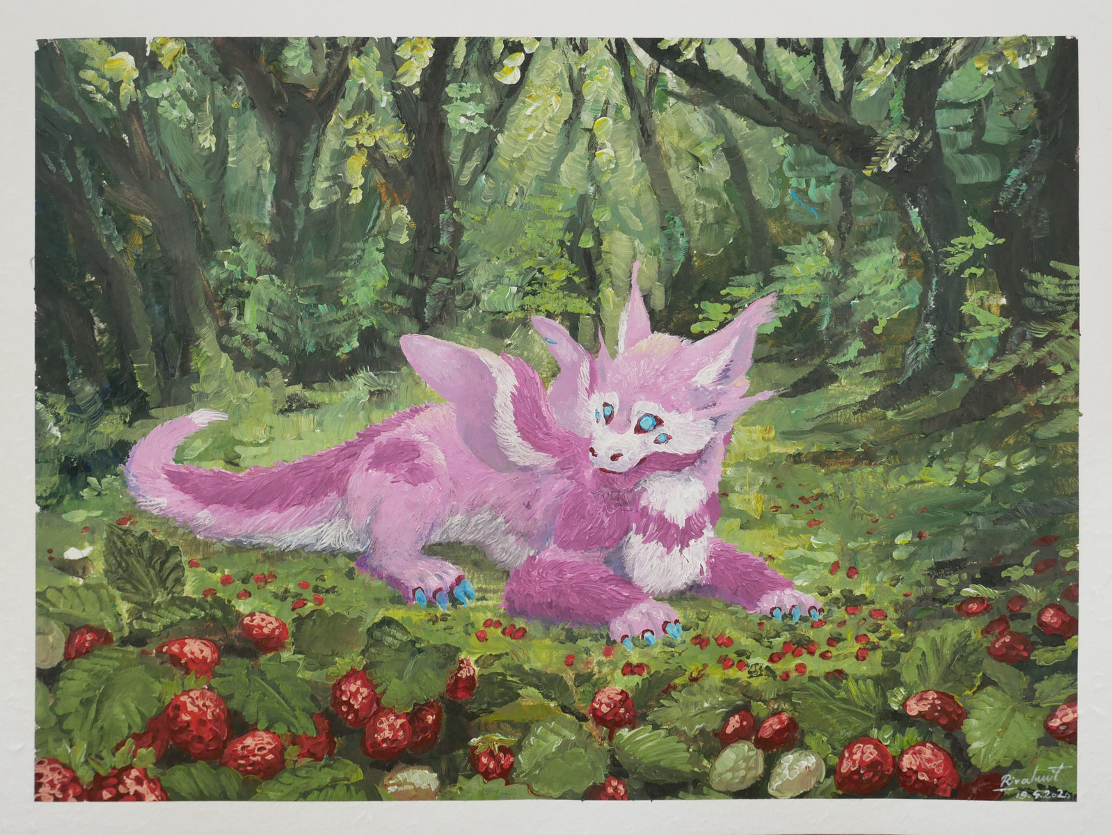 speedpainting painting dragon Speedpainting commission Moodge