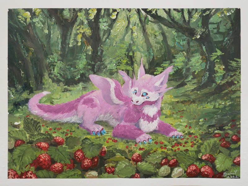 speedpainting painting dragon Paintings Speedpainting commission Moodge Paintings