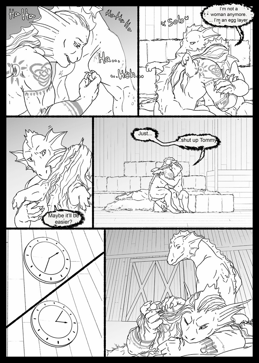 dragon transformation comic A family's strength
