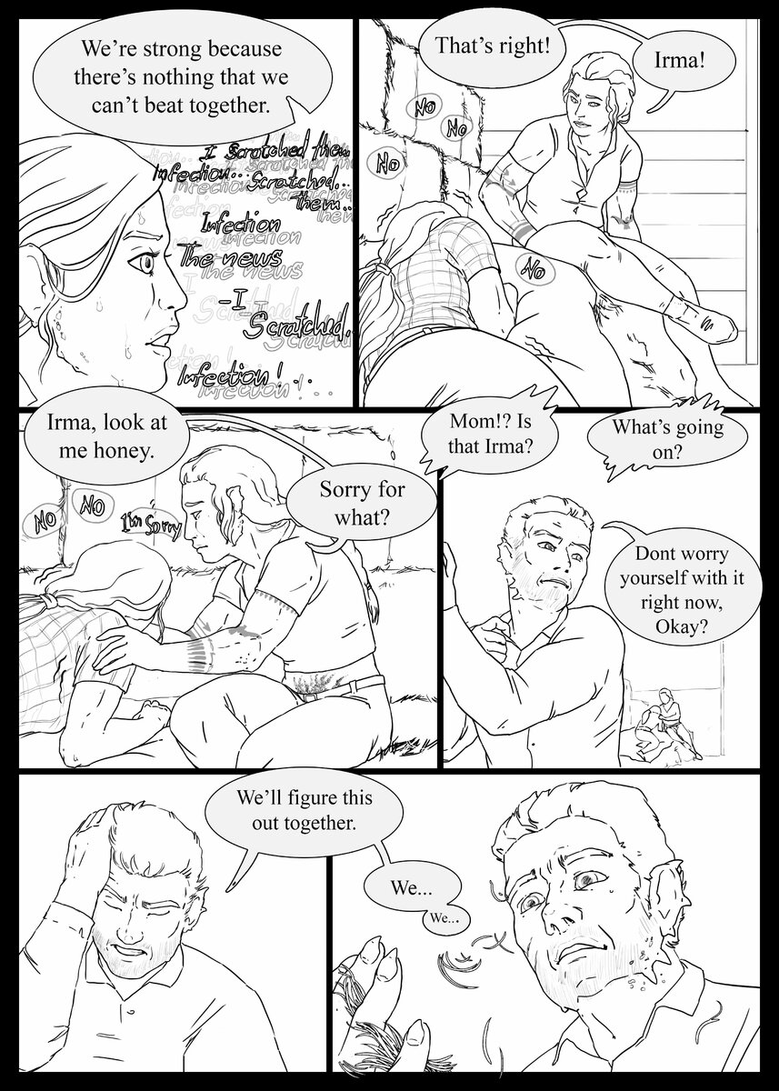 dragon transformation comic A family's strength