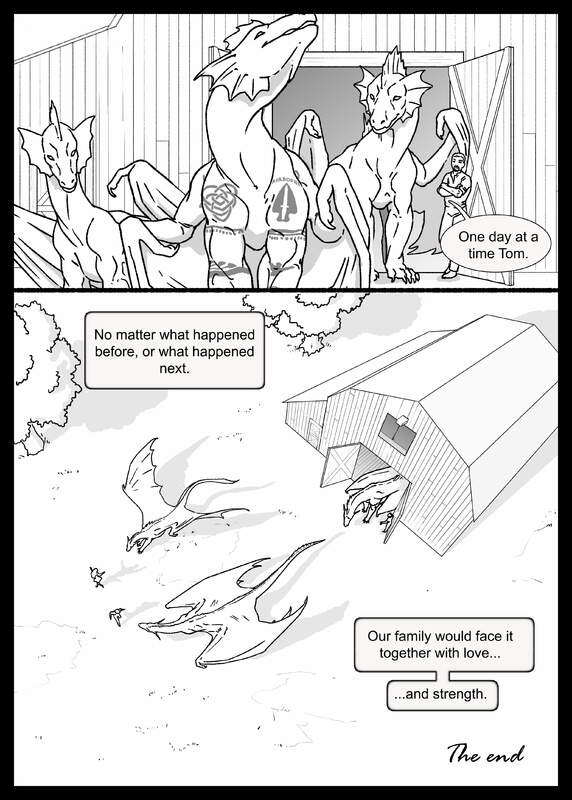 dragon transformation comic Comics A family's strength Comics