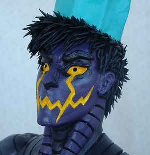 sculpture commission artwork traditional robot alien  Rasend Moores