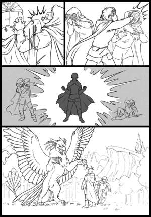 sculpture commission artwork Jonathan, Garrett, and about 3 other Rankers