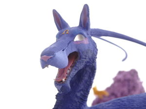 sculpture commission artwork  dragon furry bho alien balanced companion  Bloodhound Omega