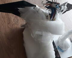 Muzafr, Dark Magic Dragon sculpture commission artwork