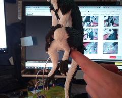 Sergal sculpture commission artwork furry sergal antro 