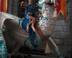 warrior companion-Queen's mount dragon ef25 queen royal wyvern wyfern 