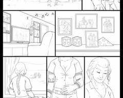 Dragon tf Comic comic commission artwork dragon transformation