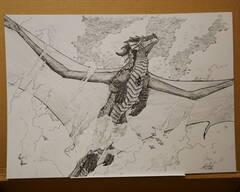Aetherios Real Media Sketch sculpture commission artwork